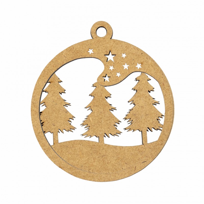 Set of blanks “Horseshoe”, 8.5×9 cm, 3 pcs, HDF, ROSA TALENT