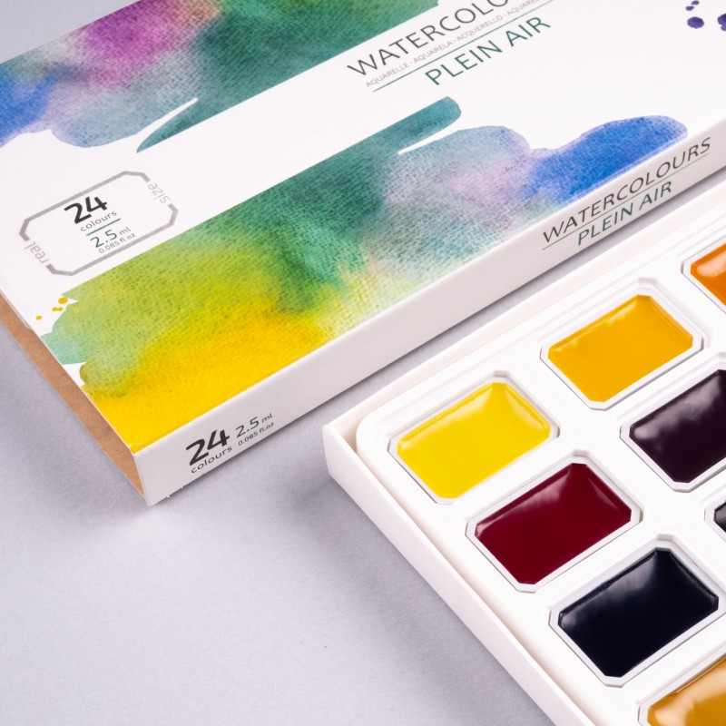 Набори акварелі PLEIN AIR ROSA Studio