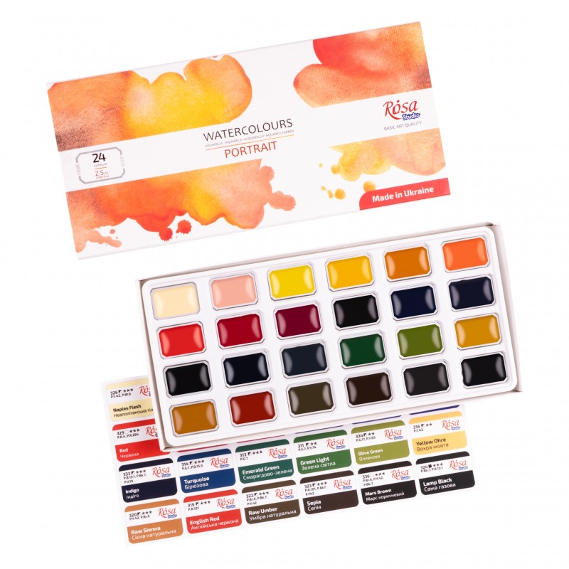Набори акварелі PLEIN AIR ROSA Studio