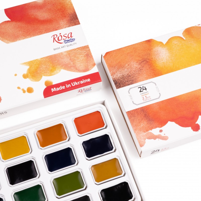 Набори акварелі PLEIN AIR ROSA Studio