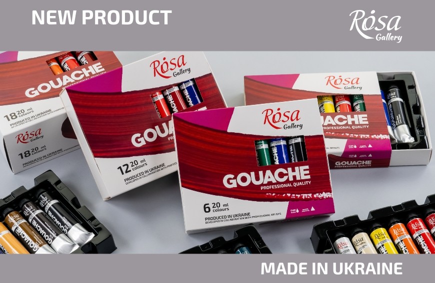 ROSA Gallery professional gouache sets