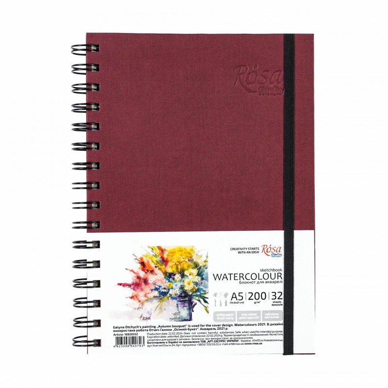ROSA Gallery Notebooks for Watercolors