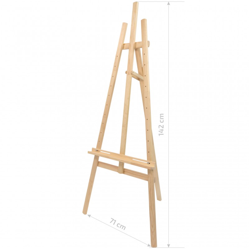 Presentation's easel №40 Lyr, рine 71х80х142см ROSA Studio