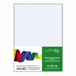 Gouache paper Fine grain 180 g/m2 ROSA Studio