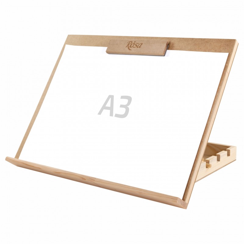 Easel-sketch board, tabletop, A3, fiberboard, ROSA Studio