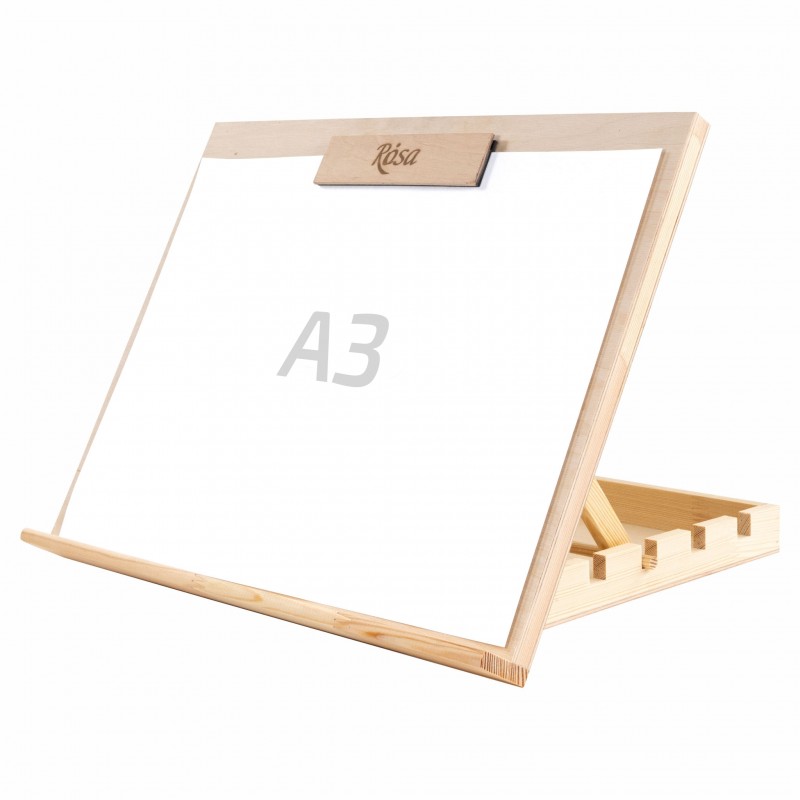 Easel-sketch board, tabletop, A3, plywood, ROSA Studio