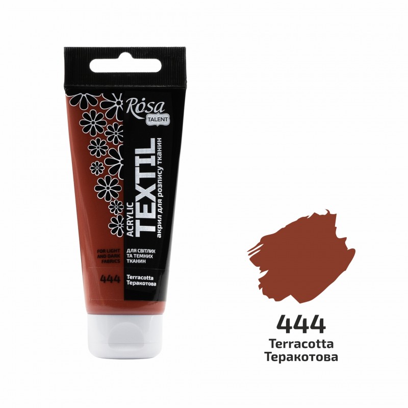 Acrylic paint for textil in a tube 60ml ROSA TALENT