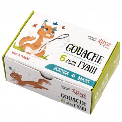 Set of gouache paints Cats 20 ml ROSA Kids