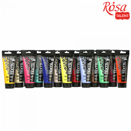 Acrylic paint for textil in a tube 60ml ROSA TALENT