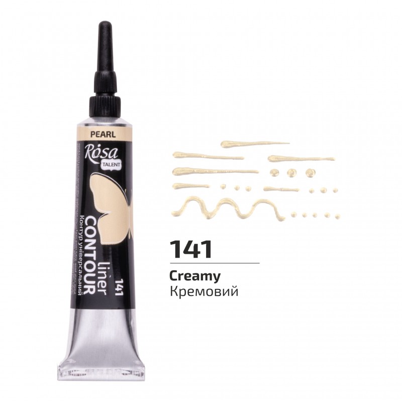 Contour liner Universal, pearl, 20 ml, ROSA Talent