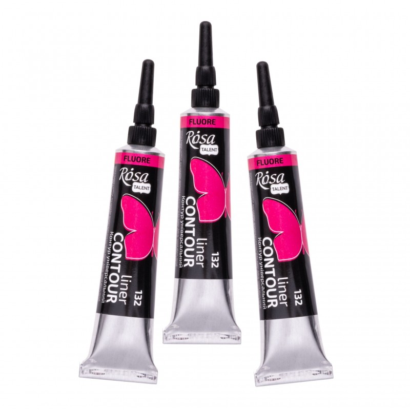 Contour liner Universal, fluorescent, 20 ml, ROSA Talent