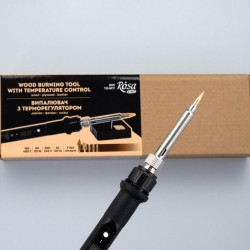 Wood burning Tool, with temperature control, 5 tips, ROSA START