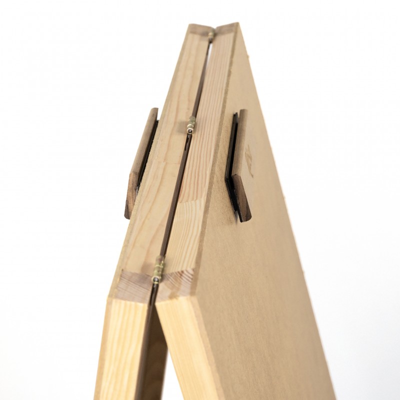 Junior'r studio easel, double-feced pine 60х85х115cm ROSA Studio