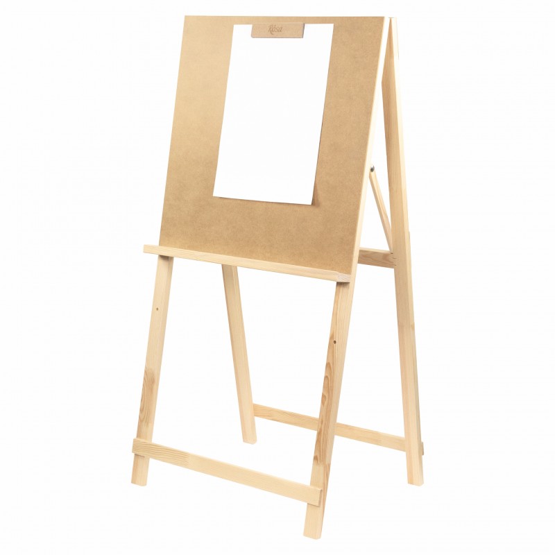 Junior's studio easel, pine, 60х85х115см ROSA Studio