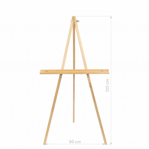 Tripod easel №125, pine, 60х75х125сm ROSA Studio