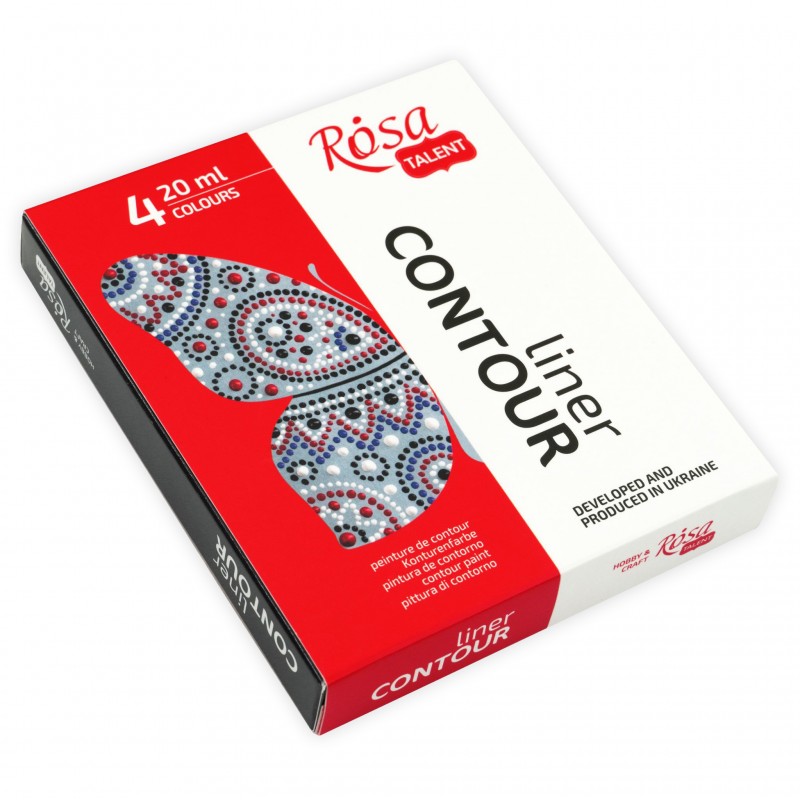 Contour liner Universal, 20 ml, ROSA Talent