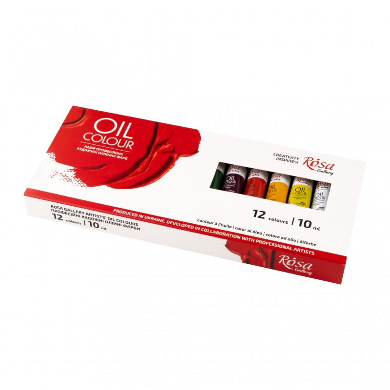 Oil paint set 24*20 ml, ROSA Gallery
