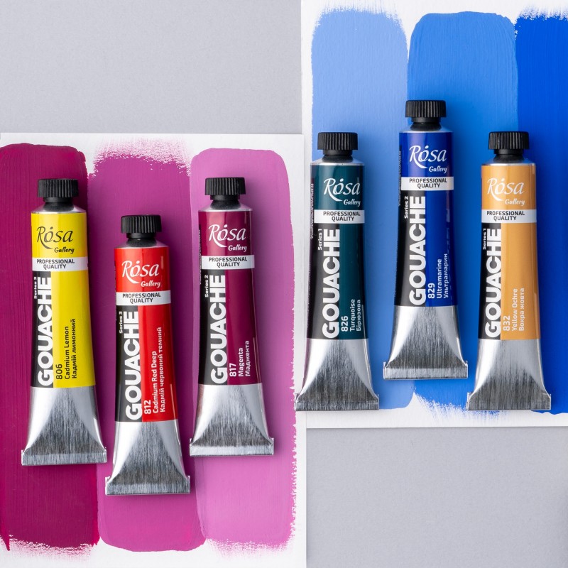 Gouache paint  20 ml ROSA Gallery