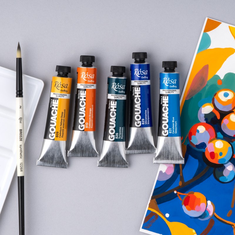 Gouache paint  20 ml ROSA Gallery