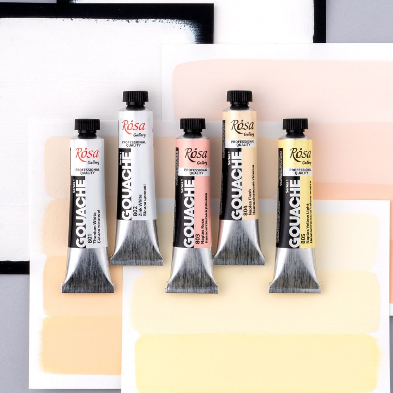 Gouache paint  20 ml ROSA Gallery