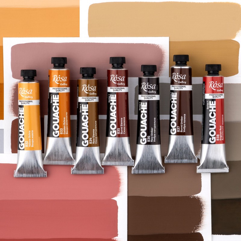 Gouache paint  20 ml ROSA Gallery