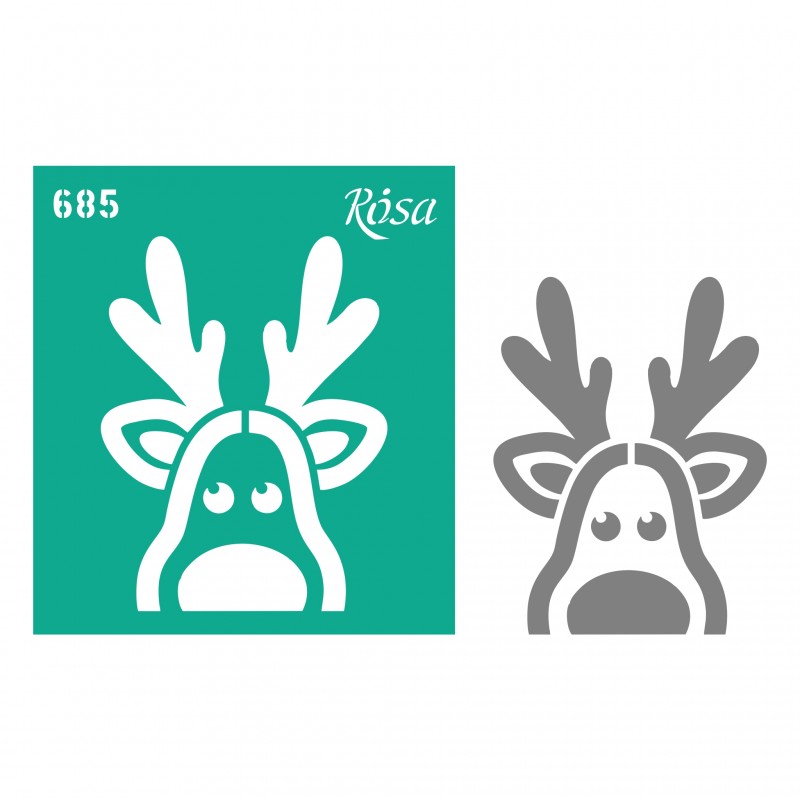 Трафарет самокл. 13х20см ROSA TALENT
