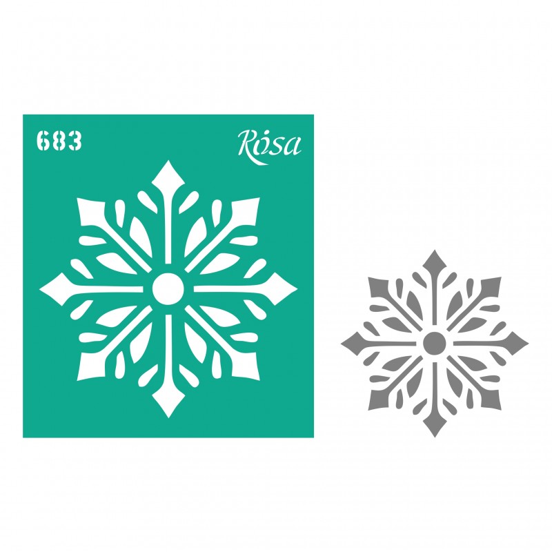 Трафарет самокл. 13х20см ROSA TALENT