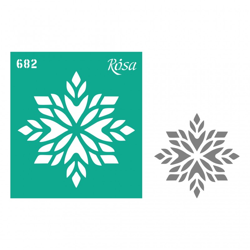Трафарет самокл. 13х20см ROSA TALENT