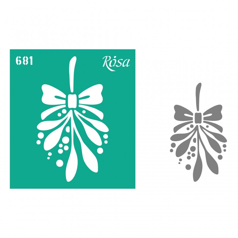 Трафарет самокл. 13х20см ROSA TALENT