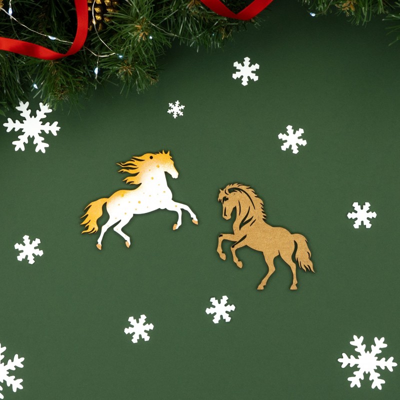 Набір заготовок „Підкова“ , 8,5х9см, 3шт., ХДФ, ROSA TALENT