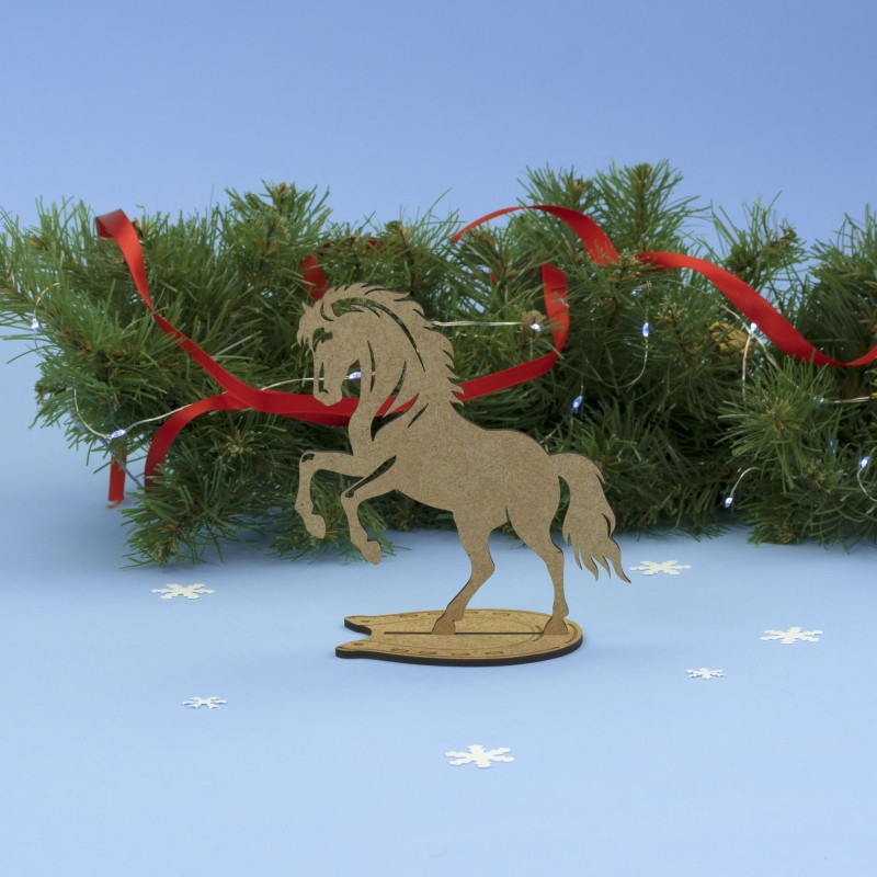 Набір заготовок „Підкова“ , 8,5х9см, 3шт., ХДФ, ROSA TALENT