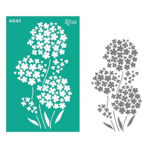 Трафарет самокл. 13х20см ROSA TALENT