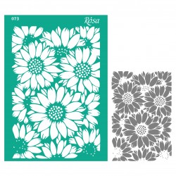 Трафарет самокл. „Теги. Рамки“ 13х20см ROSA TALENT