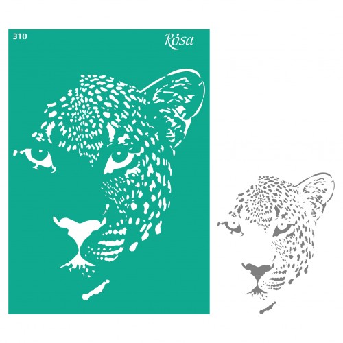 Трафарет самокл. „Теги. Рамки“ 13х20см ROSA TALENT