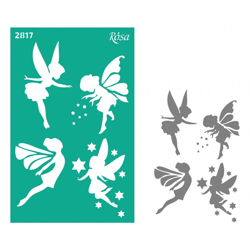 Adhesive Stencil „Children's“ 13x20 cm ROSA TALENT