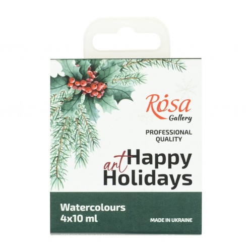 Набір акварелі "Класика" в метал. пеналі 14кол ROSA Gallery