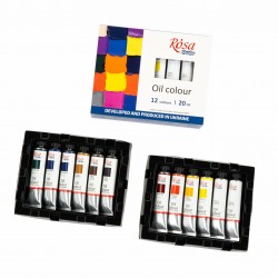 Oil paint set 24*20 ml, ROSA Studio