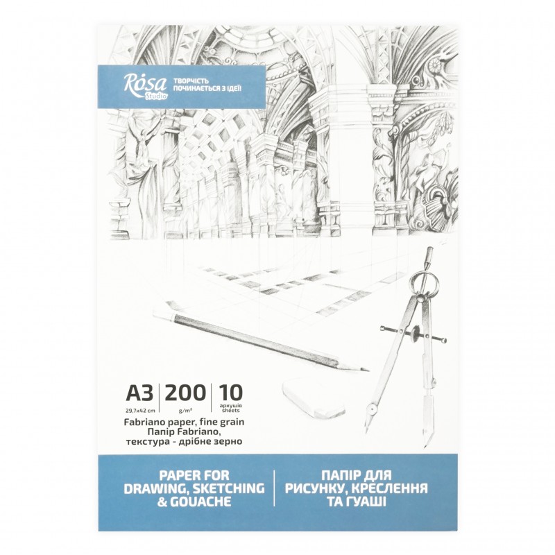 Folder for drawing A4 20 l ROSA Studio