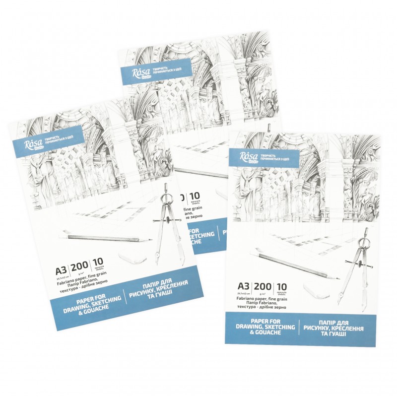 Folder for drawing A4 20 l ROSA Studio