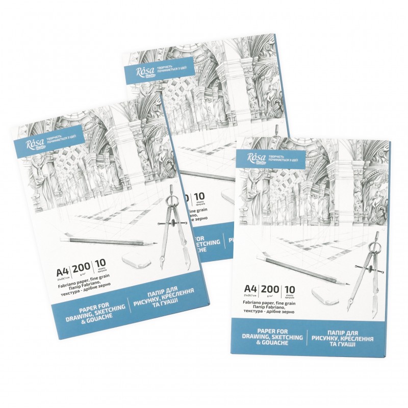 Folder for drawing A4 20 l ROSA Studio