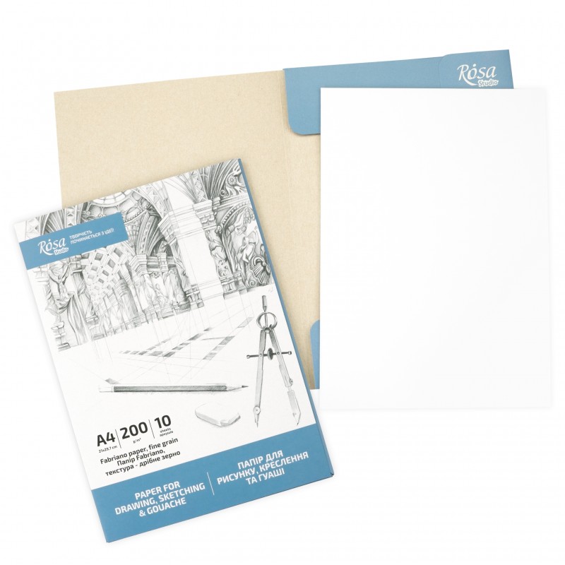 Folder for drawing A4 20 l ROSA Studio