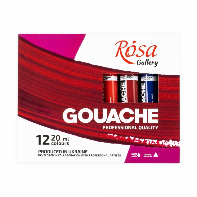 Gouache paint  20 ml ROSA Gallery