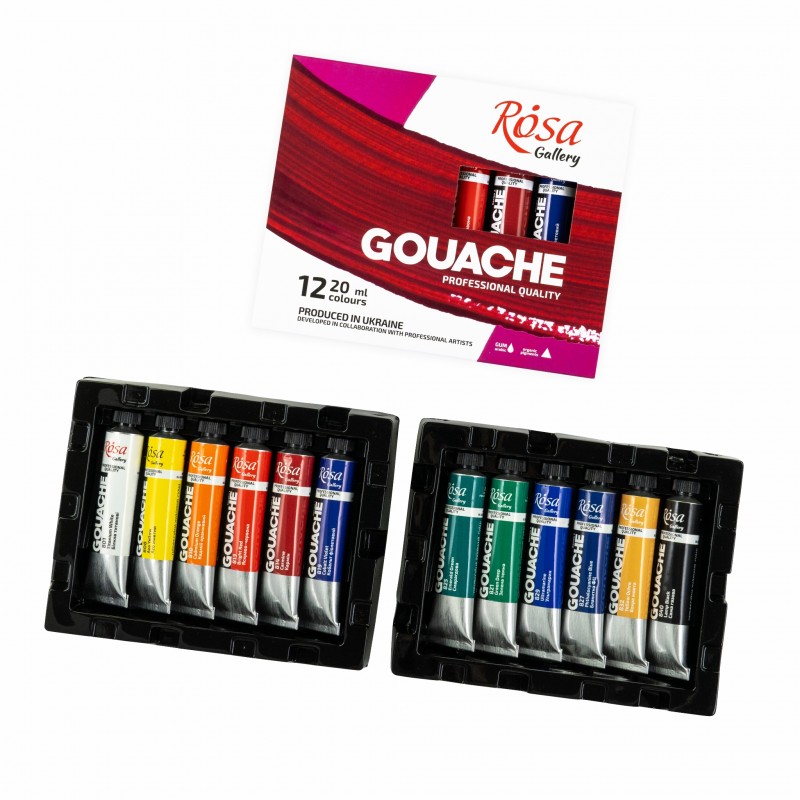 Gouache paint  20 ml ROSA Gallery