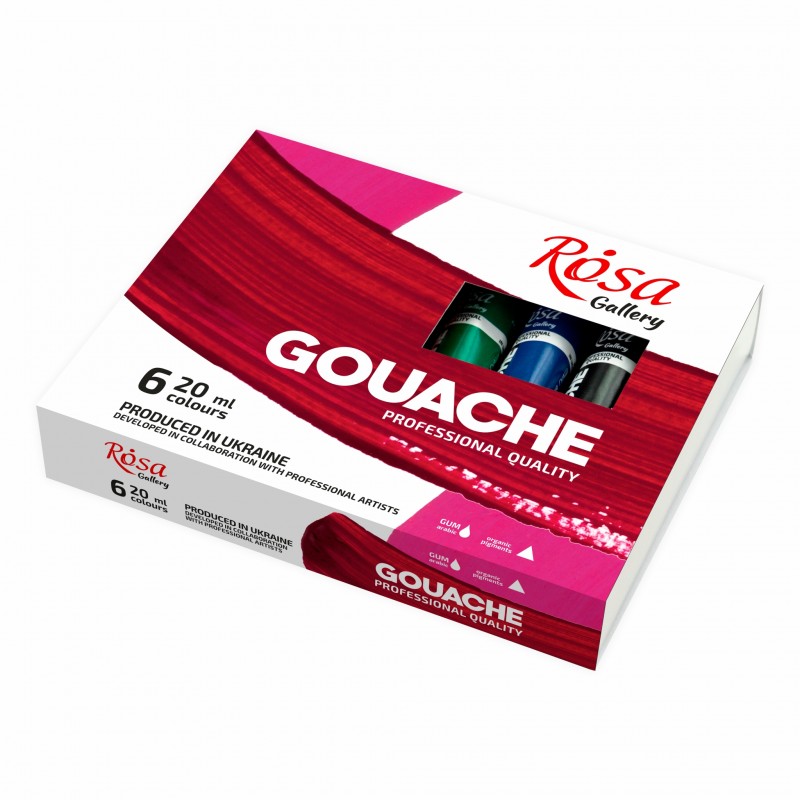 Gouache paint  20 ml ROSA Gallery