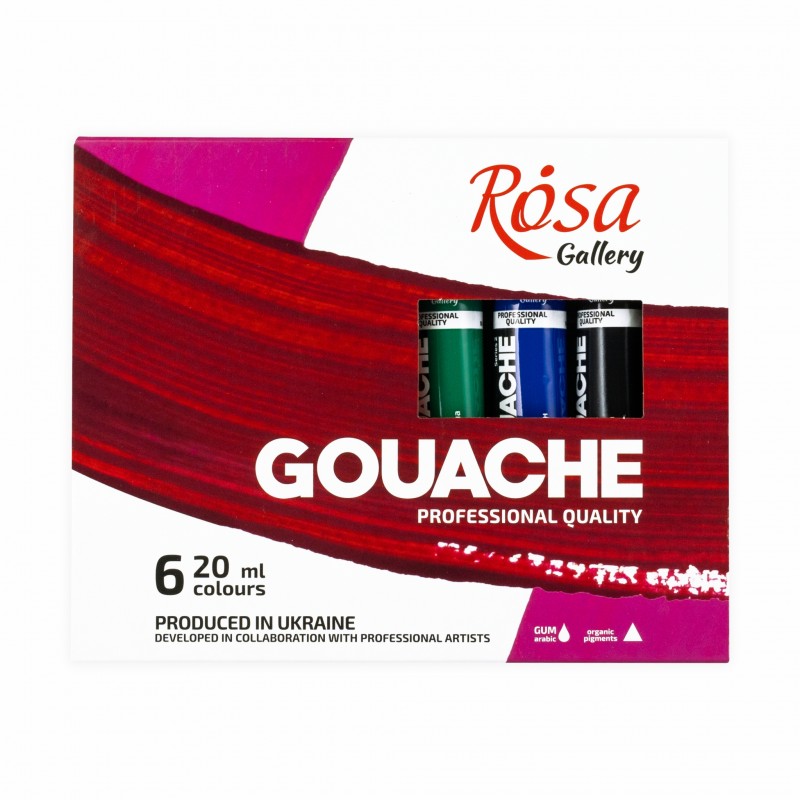 Gouache paint  20 ml ROSA Gallery