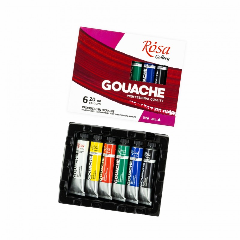 Gouache paint  20 ml ROSA Gallery