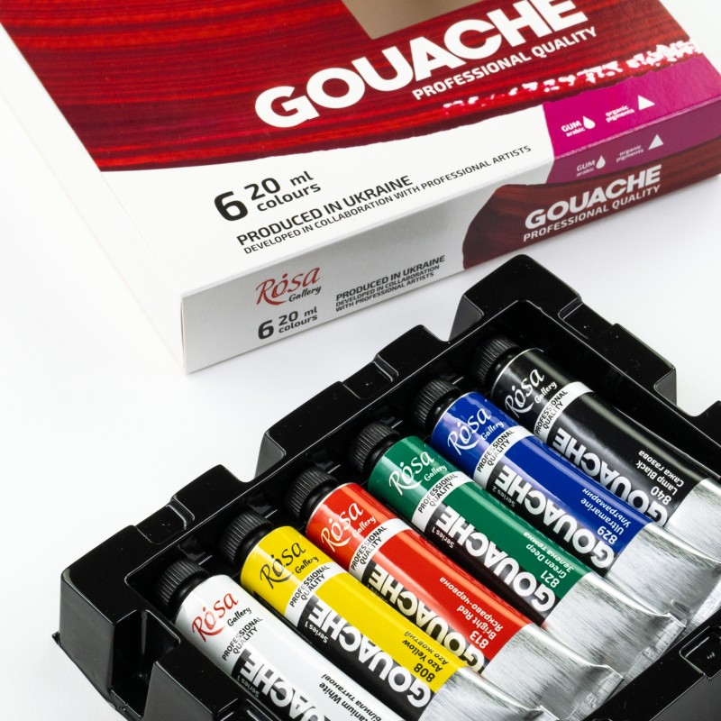 Gouache paint  20 ml ROSA Gallery