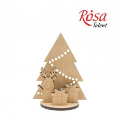 A set of prefabricated &quot;New Year&quot; plywood 6 pcs. ROSA TALENT
