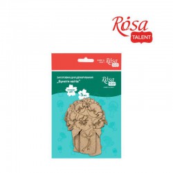 Butterfly blank, plywood 6 pcs. ROSA TALENT