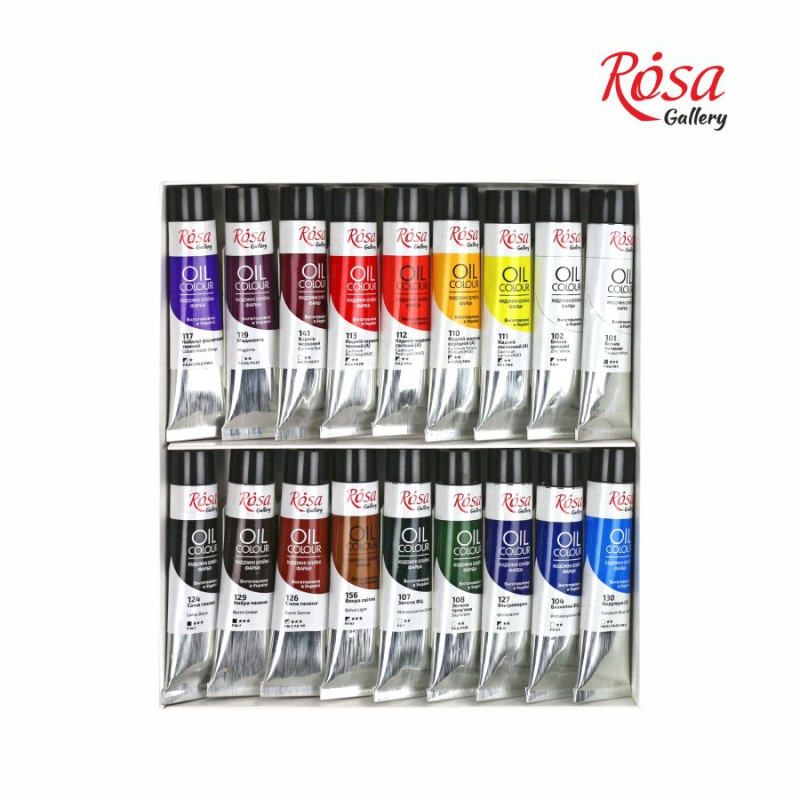 Набор масляных красок 24х20мл ROSA Gallery